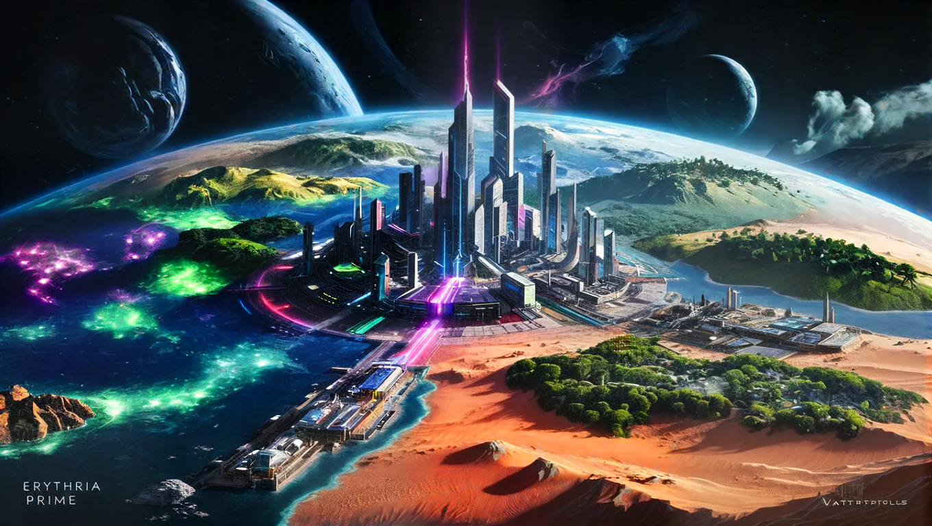 Erythria Prime world concept