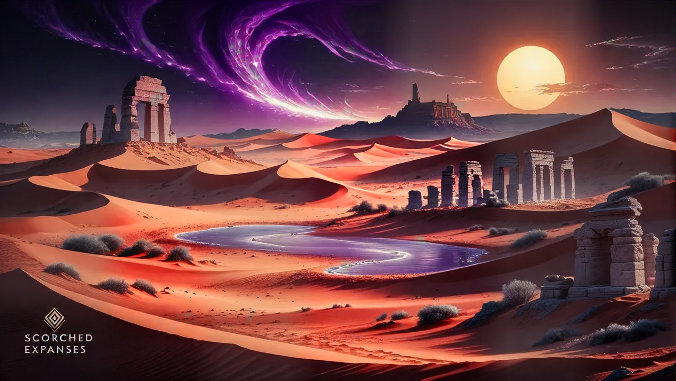 Scorched Expanse concept art